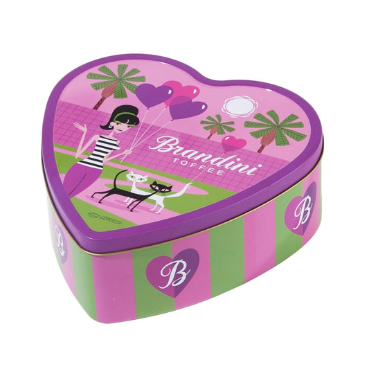 "The Sweethearts" — Brandini × Shag Almond Toffee Tin (24 oz)