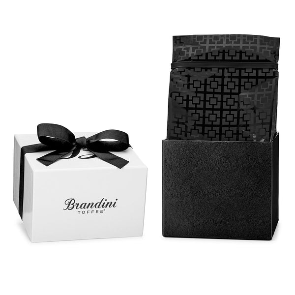 2lb Almond Toffee Box Opened