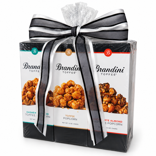 Toffee Popcorn Trio