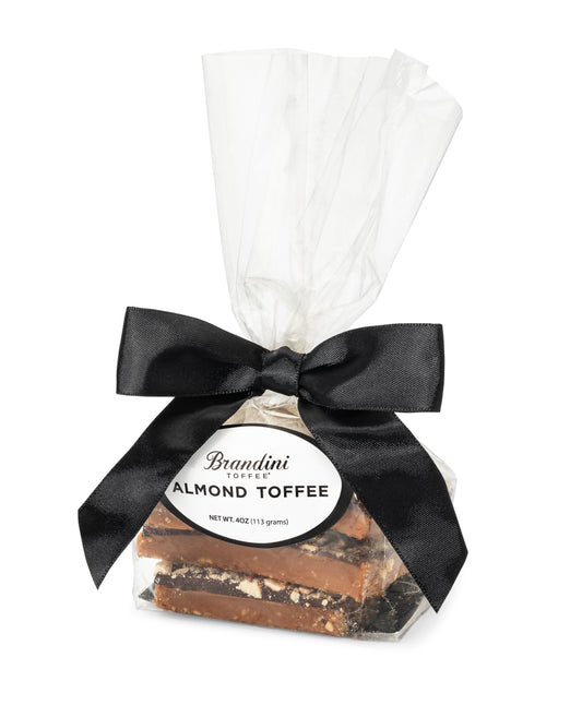 1/4 LB 6 Pack Almond Toffee
