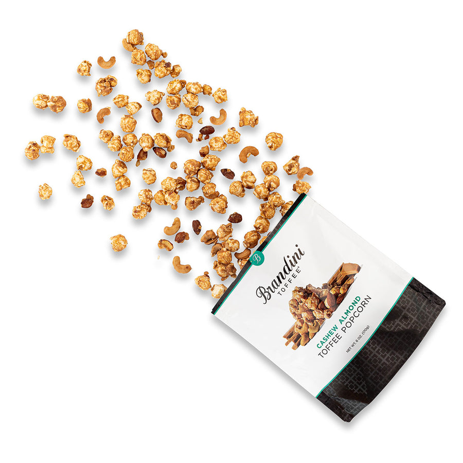 6 OZ Cashew Almond Toffee Popcorn
