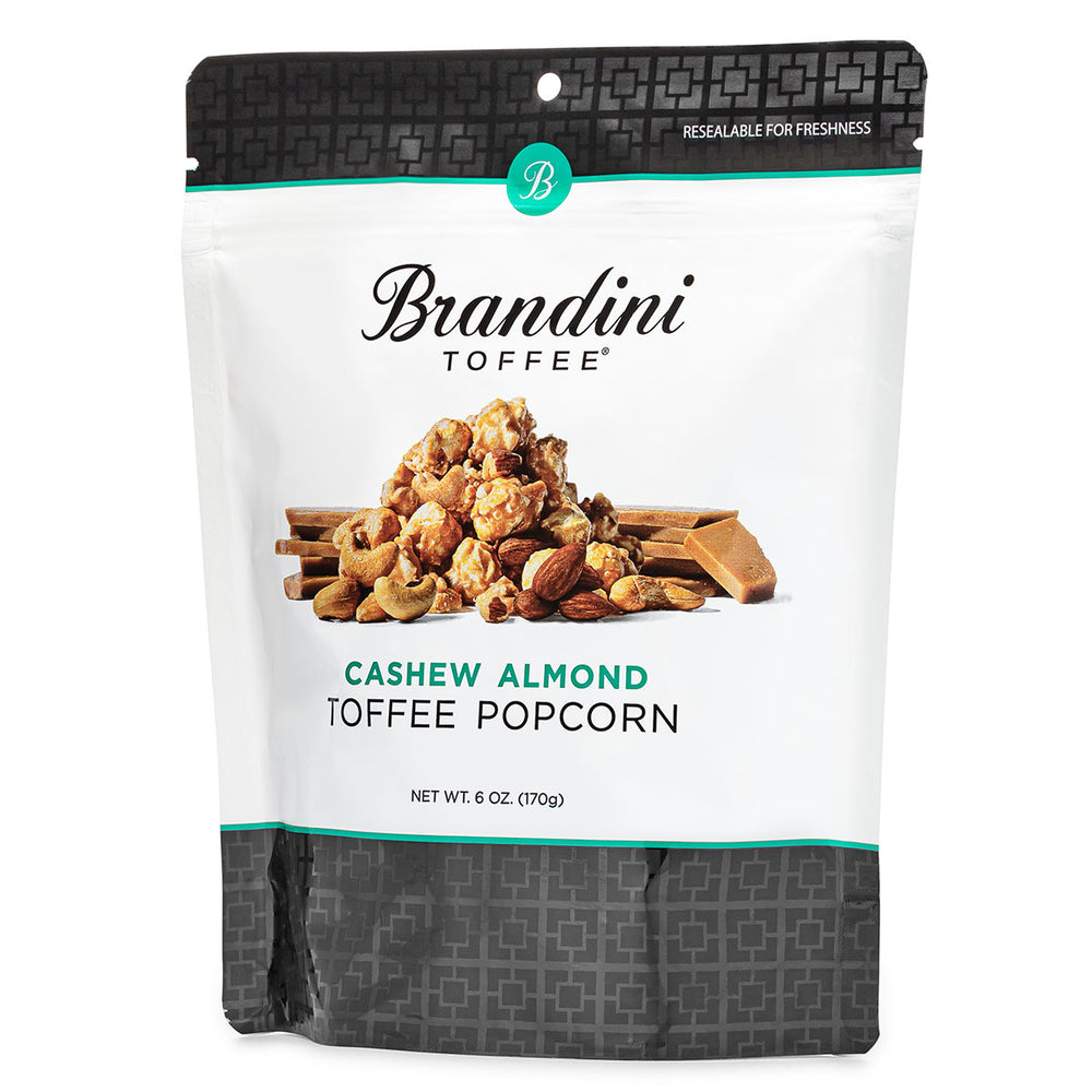 6 OZ Cashew Almond Toffee Popcorn